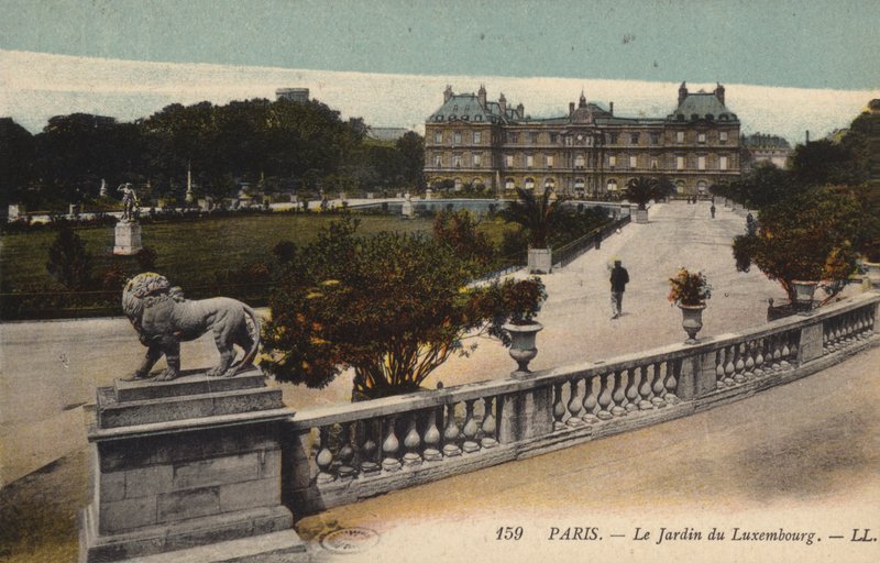 París, El Jardín de Luxemburgo de French Photographer