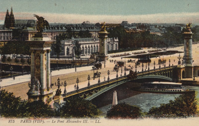 París, El Puente Alejandro III de French Photographer