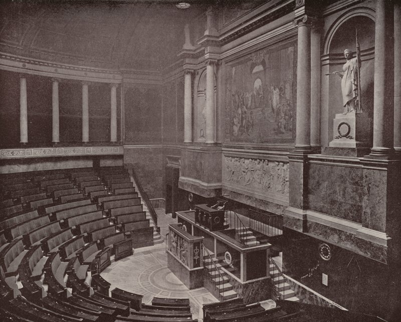 París: Sala Legislativa, Cámara de Diputados de French Photographer