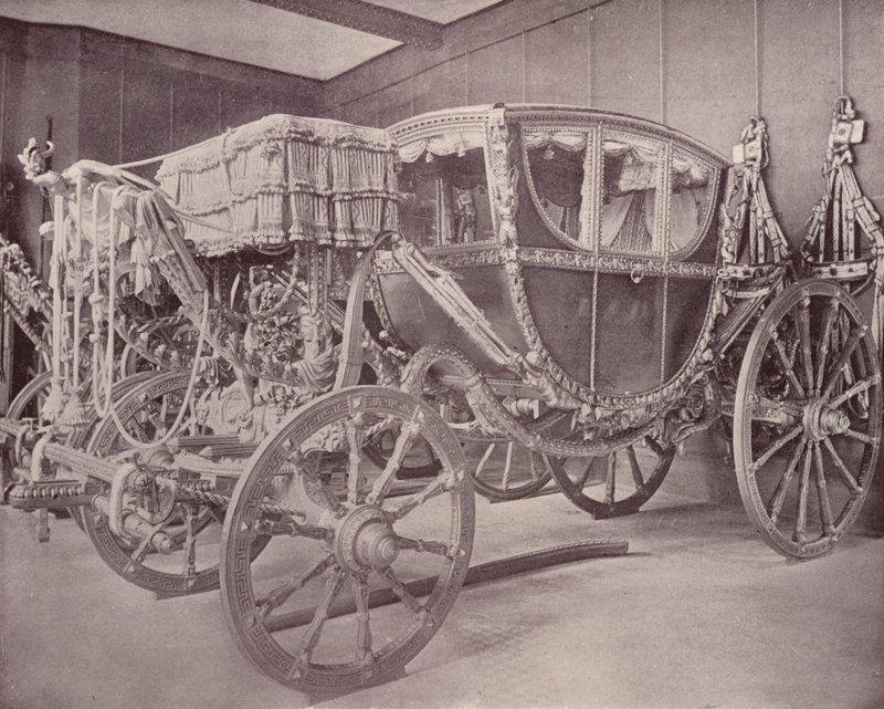 París: Carruaje real, Museo Cluny de French Photographer