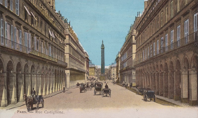 París, Rue Castiglione de French Photographer