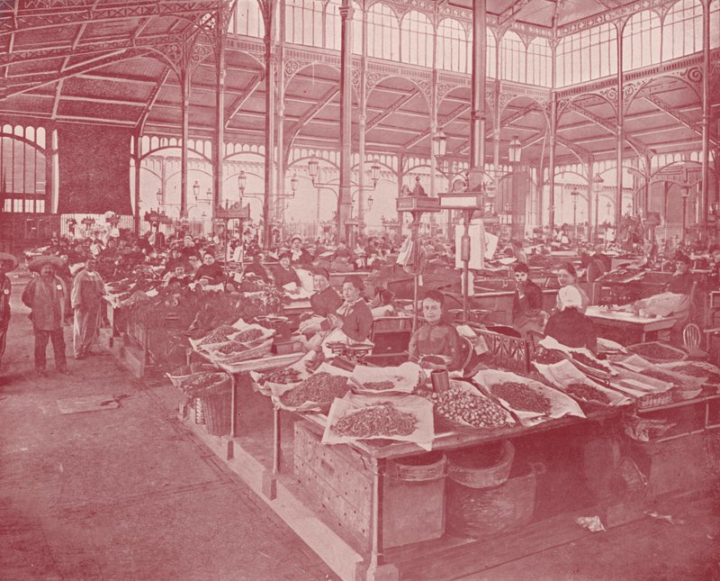 París: El Gran Mercado Central de French Photographer