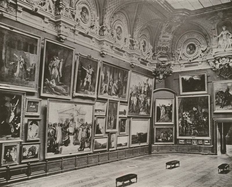 París: La nueva galería francesa, Museo del Louvre de French Photographer