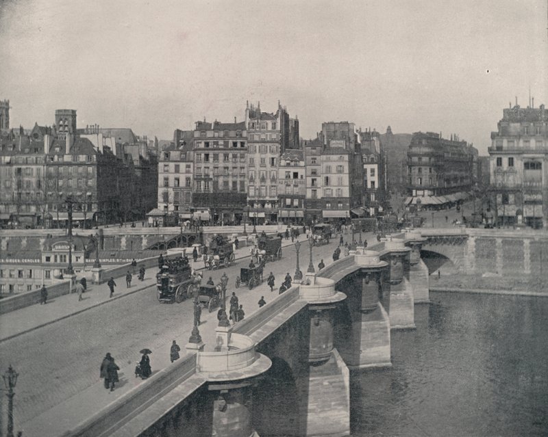 París: El Pont Neuf, o Puente Nuevo de French Photographer