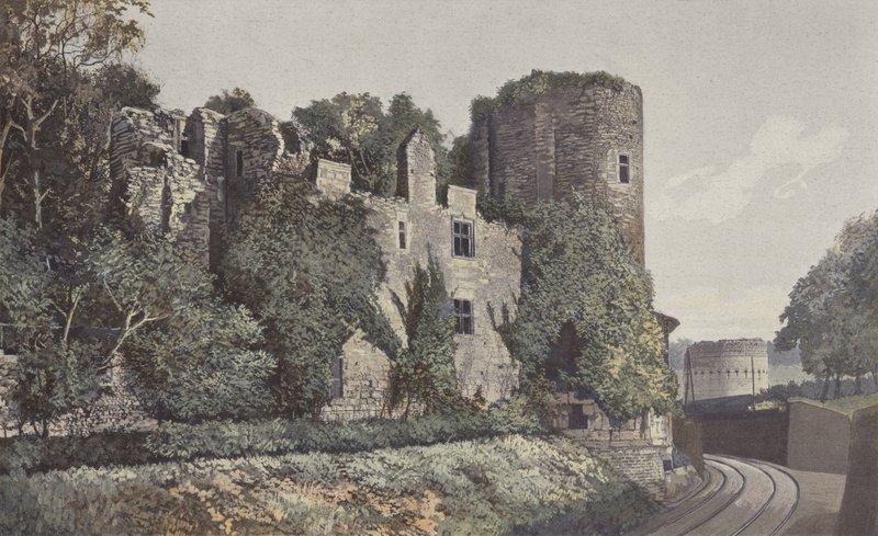 Périgueux, Castillo-Barrière y Torre de Vesone, Vista tomada al Oeste de French Photographer