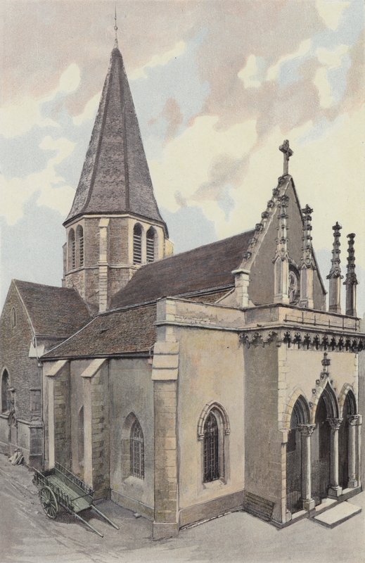 Plombieres-les-Dijon, Iglesia, Conjunto NO de French Photographer