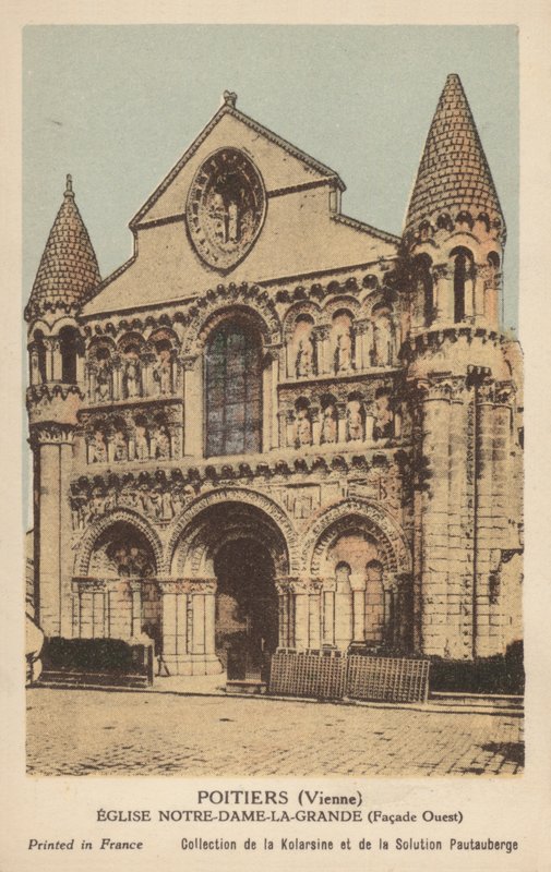 Poitiers, Iglesia Notre Dame La Grande de French Photographer