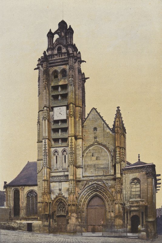 Pontoise, Iglesia de Saint-Maclou, Fachada de French Photographer