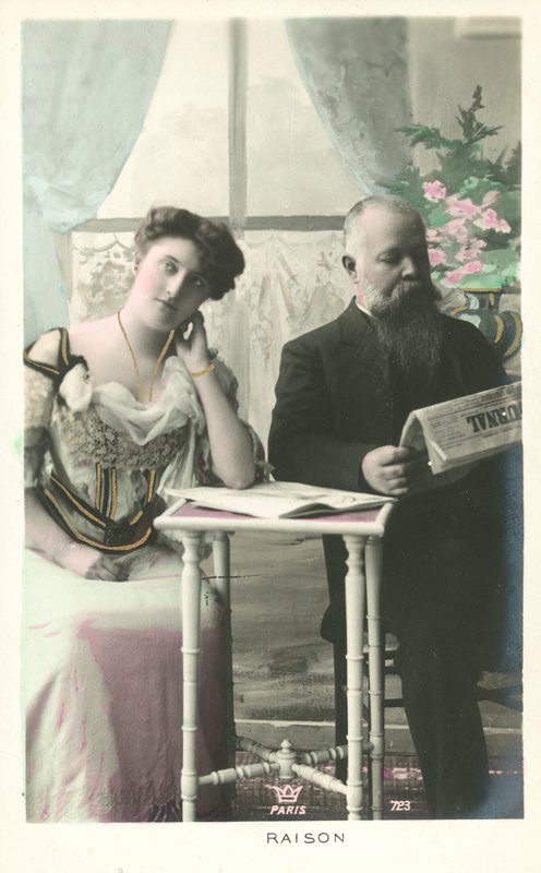 Razón - una pareja francesa que no se comunica de French Photographer