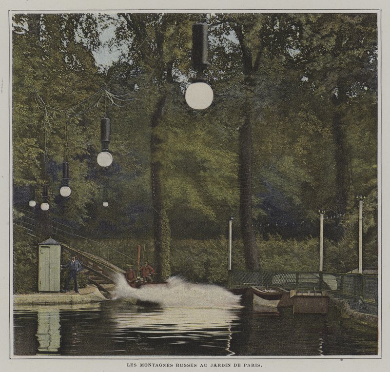 Montaña rusa en el Jardin de Paris de French Photographer