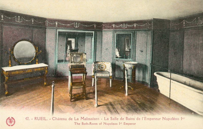 Rueil, Castillo De La Malmaison, Baño de Napoleón I de French Photographer