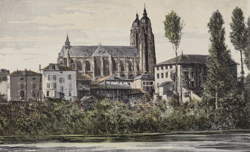 Saint-Nicolas-de-Port, Iglesia, Fachada lateral norte de French Photographer