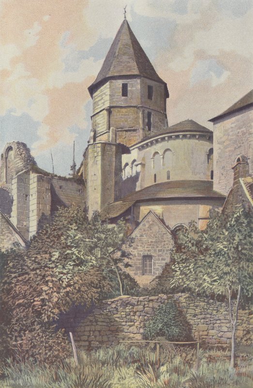 Saint-Robert, Iglesia, Conjunto Noreste de French Photographer