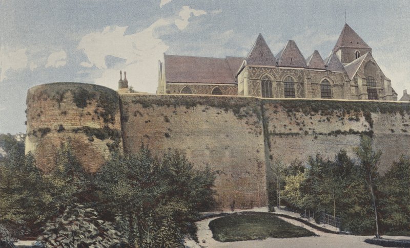 Saint-Valery-sur-Somme, Iglesia y viejas murallas de French Photographer