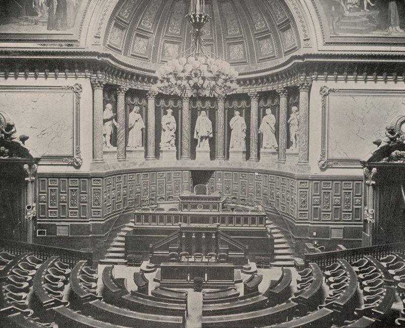 Cámara del Senado, Palacio de Luxemburgo de French Photographer