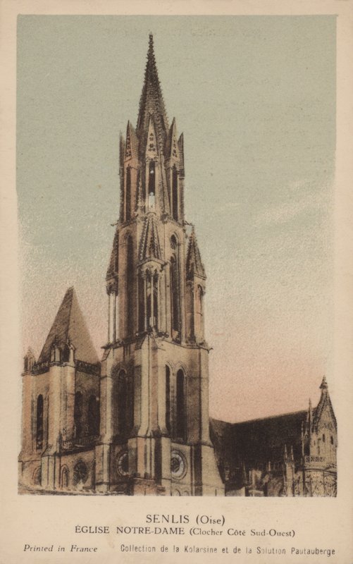 Senlis, Iglesia Notre Dame de French Photographer
