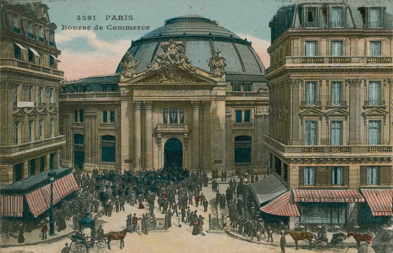 Bolsa de Valores en París, Francia de French Photographer