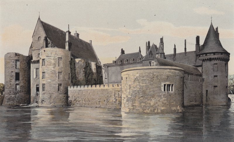 Sully-sur-Loire, Castillo, Conjunto sur de French Photographer