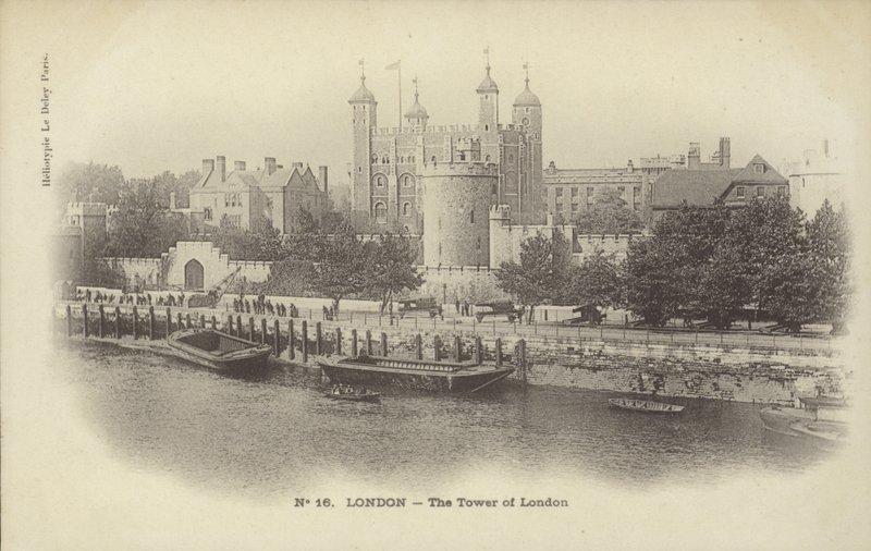 La Torre de Londres y el río Támesis de French Photographer