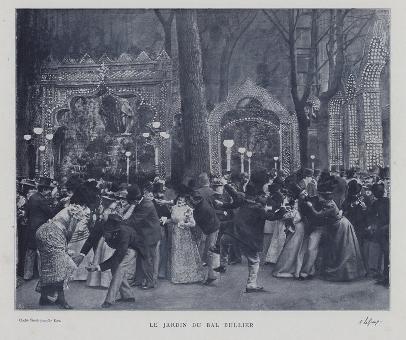 El jardín del Bal Bullier, París de French Photographer