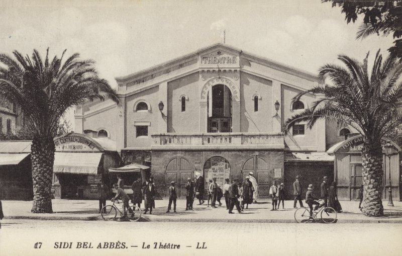 El teatro, Sidi Bel Abbes, Argelia de French Photographer