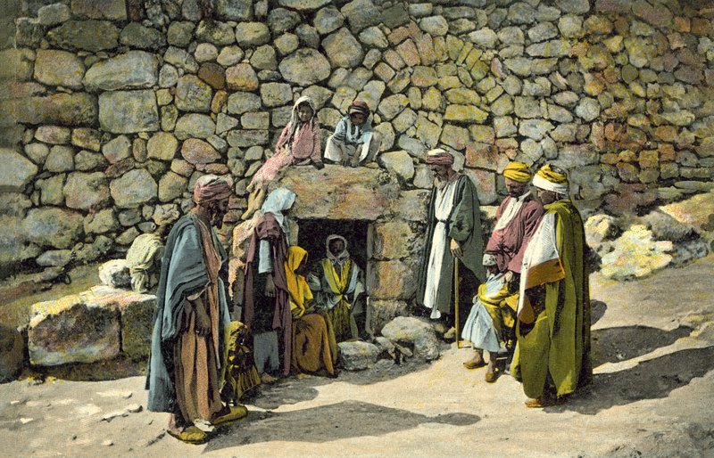 Tumba de Lázaro, Betania, Palestina de French Photographer
