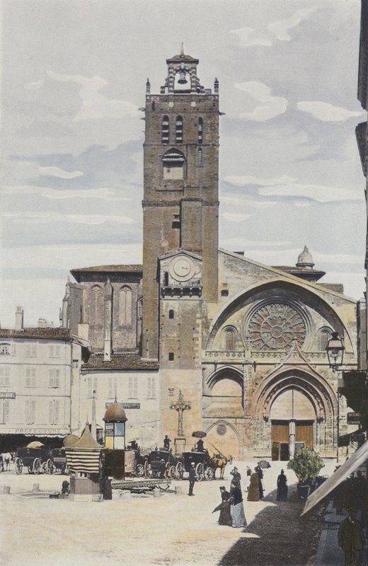 Toulouse, Iglesia Saint-Etienne, Fachada O de French Photographer