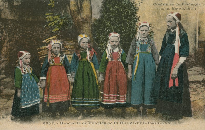 Vestimenta tradicional bretona de French Photographer