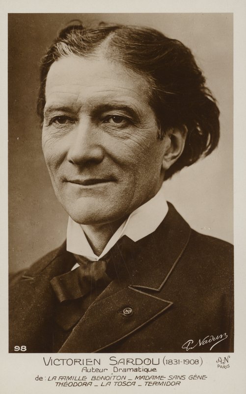 Victorien Sardou (1831-1908), dramaturgo francés de French Photographer