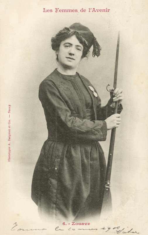 Zuavo, Mujer del Futuro de French Photographer
