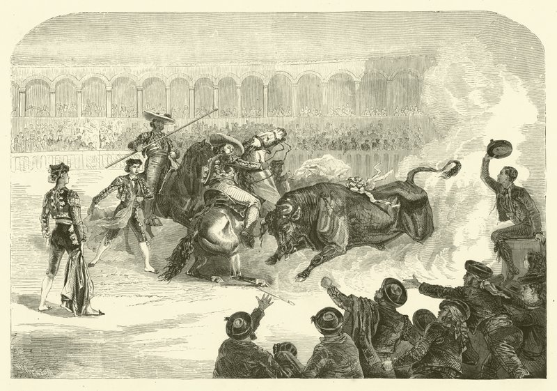 Una corrida de toros en Madrid de French School