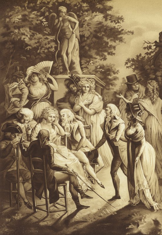 Una conferencia de Madame de Stael de French School