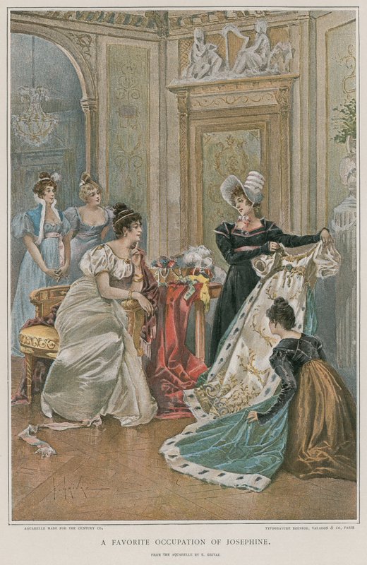 Una ocupación favorita de Josefina de French School