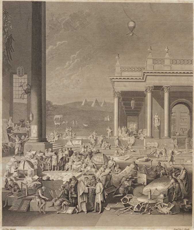 Una escena para la Enciclopedia Británica de French School
