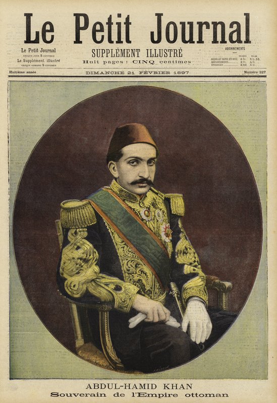 Abdul Hamid II, Sultán del Imperio Otomano de French School