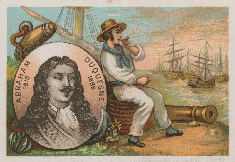 Abraham Duquesne, oficial naval hugonote francés del siglo XVII de French School