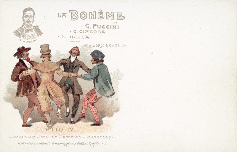 Acto Cuatro, La Bohème de French School