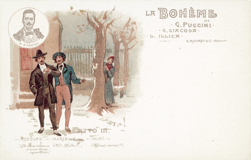 Acto Tres, La Bohème de French School