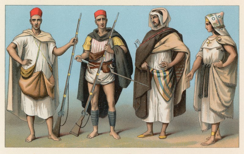 Traje de África de French School