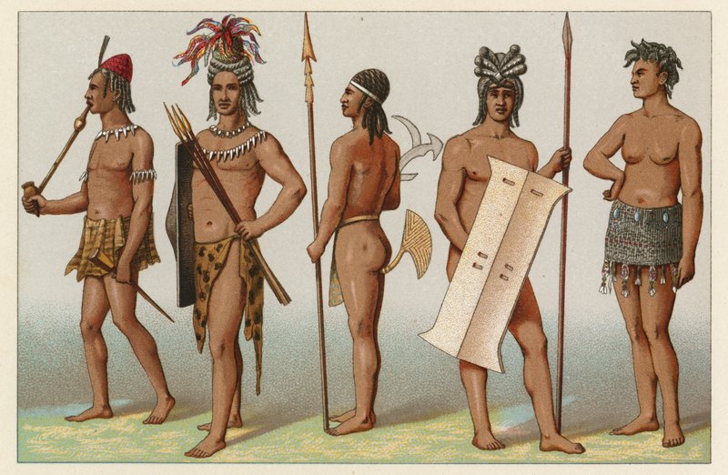 Traje de África de French School
