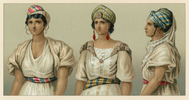 Traje africano de French School