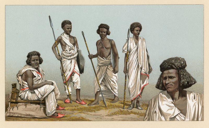 Traje de África de French School