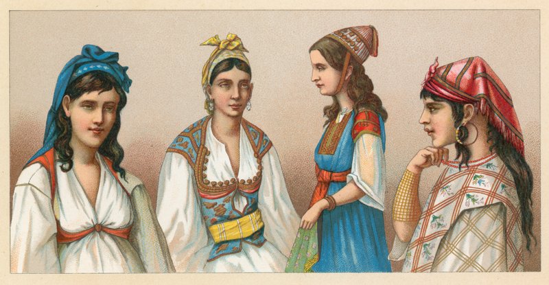 Traje de África de French School