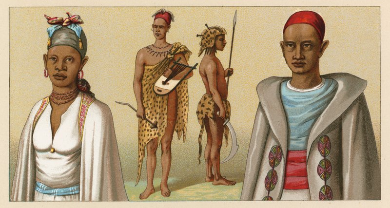 Traje de África de French School