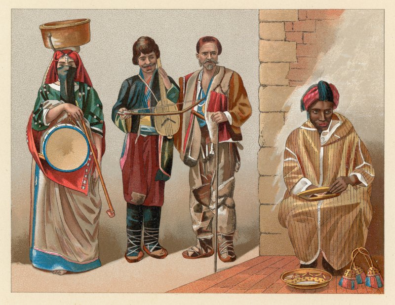 Traje de África de French School