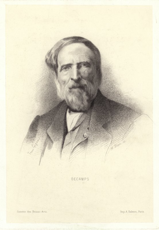 Alexandre-Gabriel Decamps, pintor francés de French School