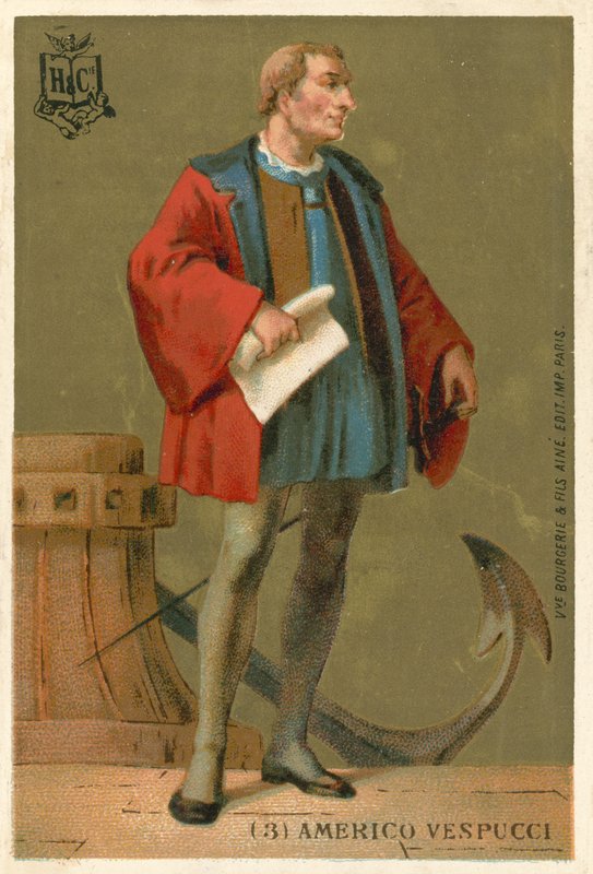 Américo Vespucio, navegante italiano de French School