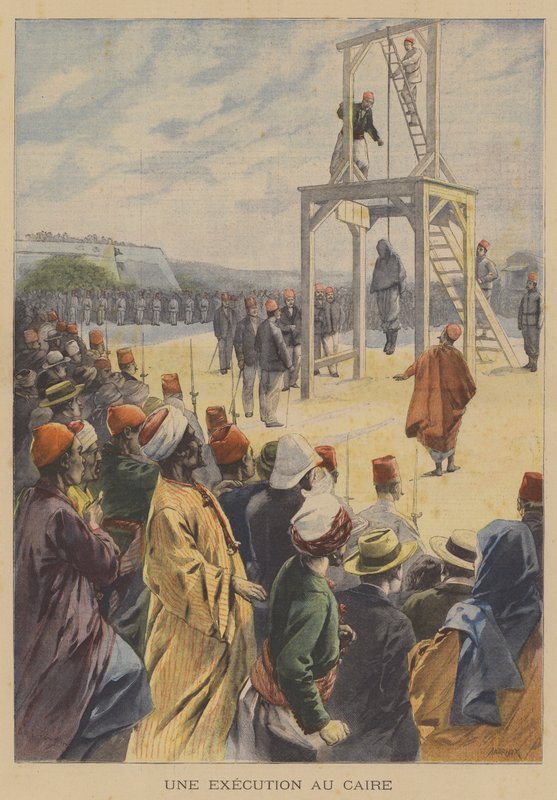 Una ejecución en El Cairo, Egipto de French School