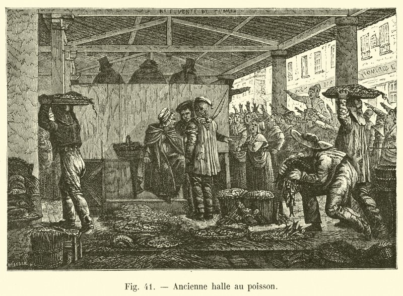 Antiguo mercado de pescado de French School