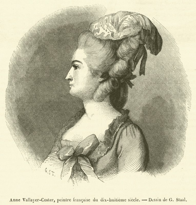 Anne Vallayer-Coster, pintora francesa del siglo XVIII de French School